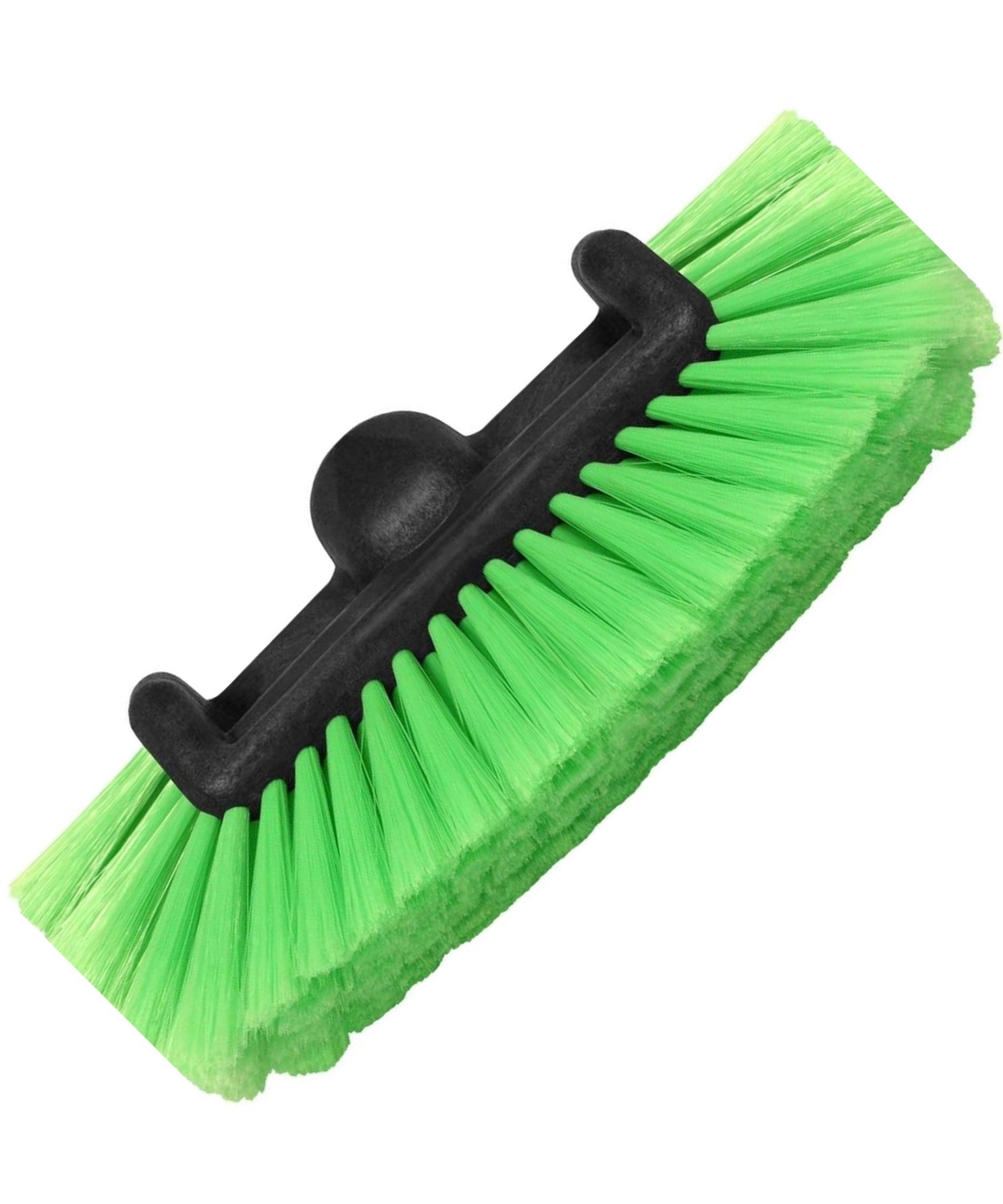 Five-Sided Flow-Thru Wash Brush Green Soft Bristle