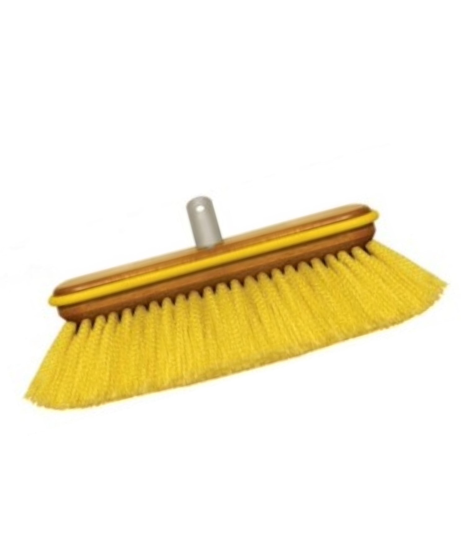 Deluxe Deck Wash Brush Yellow Soft Bristle Quick-Connect