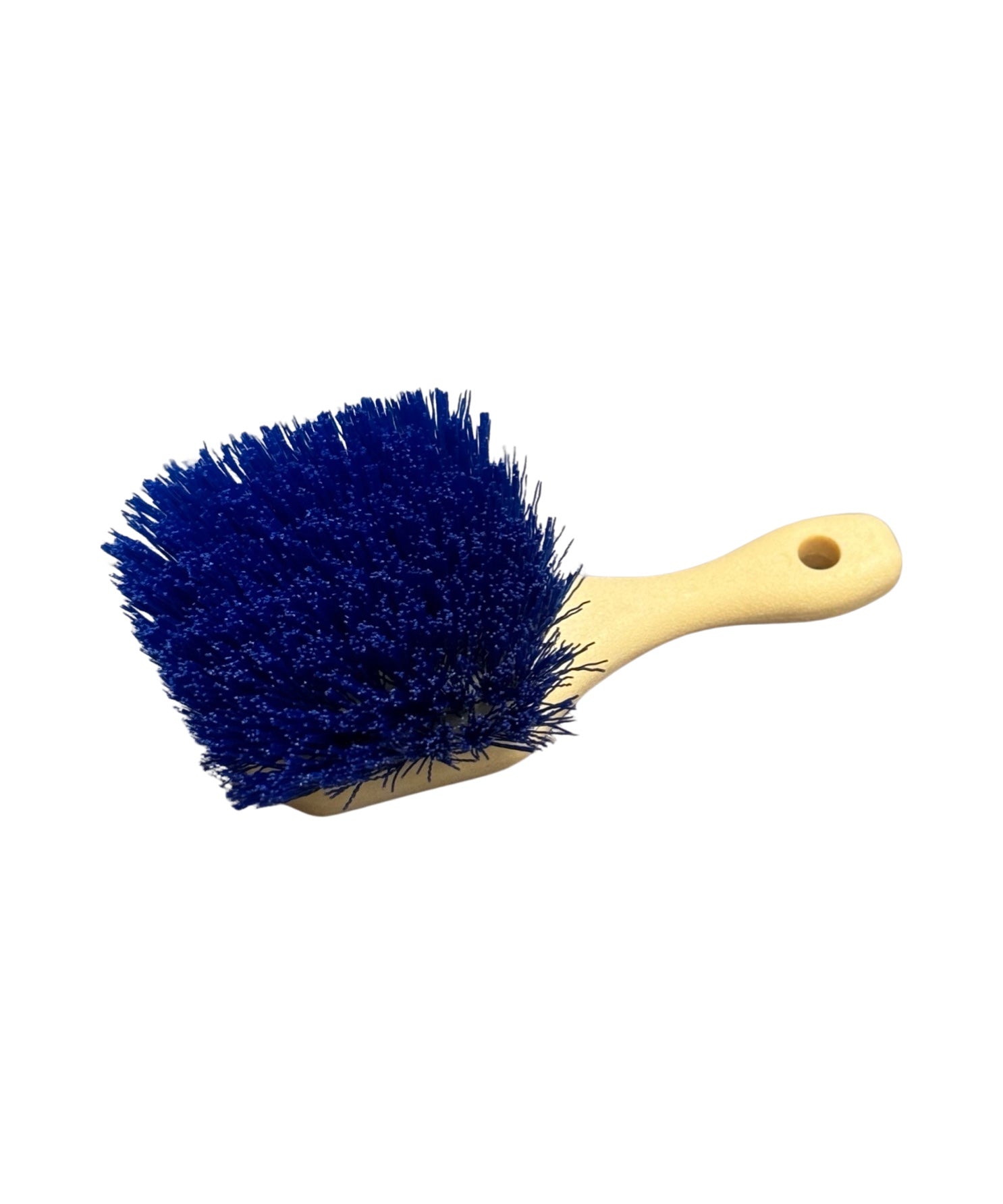 Utility Brush Blue Stiff Plastic Bristle